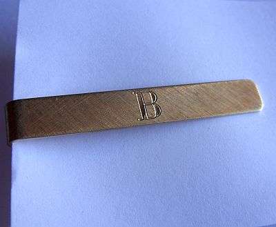 VINTAGE TIE PIN / CLIP - "B"