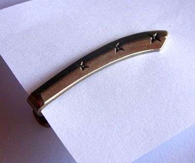 VINTAGE TIE PIN / CLIP - THREE STAR