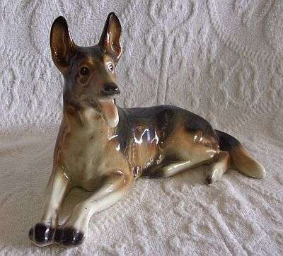 COLLECTABLE - NUMBERED PORCELAIN DOG ORNAMENT