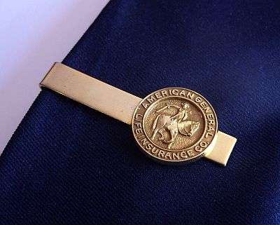 VINTAGE TIE PIN / CLIP - AMERICAN GENERAL LIFE INSURANCE CO