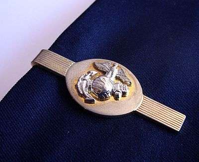 VINTAGE TIE PIN / CLIP - UNITED STATES MARINE CORE