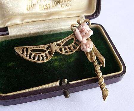 VINTAGE BROOCH - MASK
