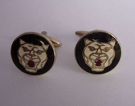 VINTAGE CUFFLINKS - WILDCATS