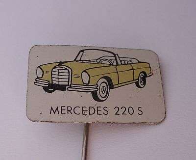 VINTAGE STICK PIN - MERCEDES BENZ 220 S