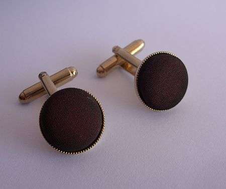 VINTAGE CUFFLINKS - MATERIAL FRONTS