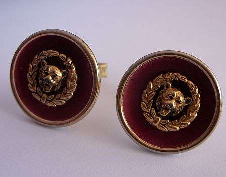 VINTAGE CUFFLINKS - WREATH - BY SWANK