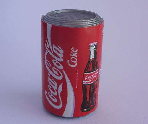 COCA-COLA ADVERTISING FRIDGE MAGNET - "TIN"