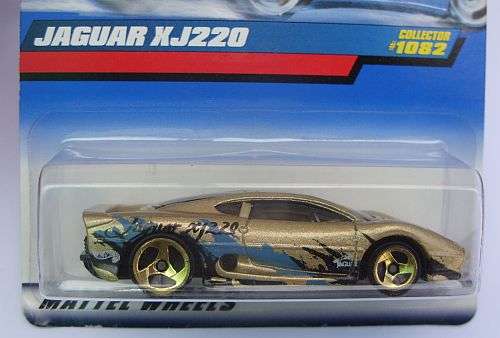 1998 - HOTWHEELS DIE CAST -  JAGUAR XJ220 - COLLECTOR # 1082