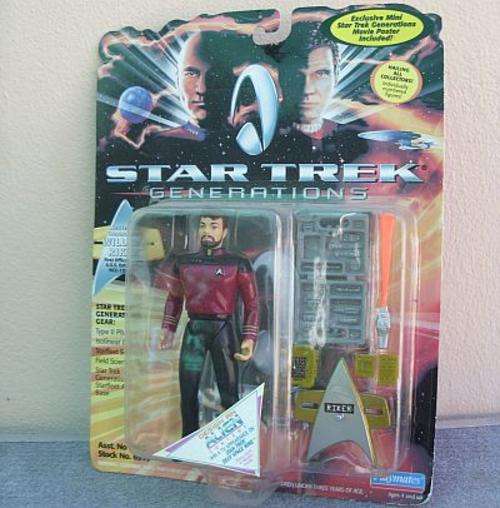1994 STAR TREK - GENERATIONS - LIEUTENANT COMMANDER WILLIAM RIKER