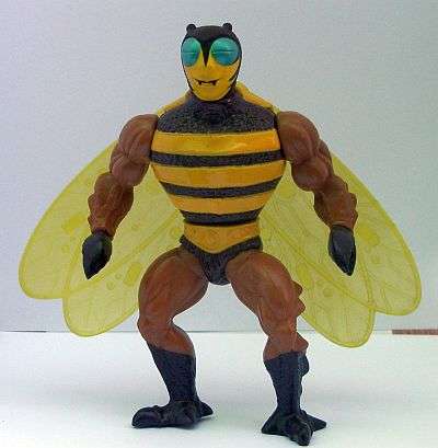 1983 VINTAGE HE-MAN MASTERS OF THE UNIVERSE FIGURE - BUZZ-OFF