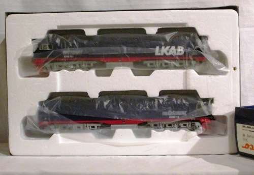 Roco 63753 HO Gauge LKAB IORE Double Electric Locomotive (DCC Digital with Loksound)