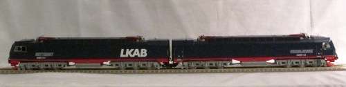 Roco 63753 HO Gauge LKAB IORE Double Electric Locomotive (DCC Digital with Loksound)