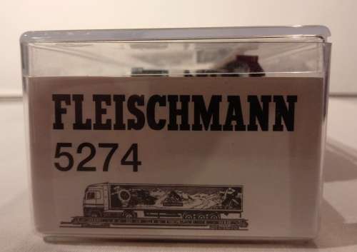 Fleischmann 5274 HO Rolling Road low floor wagon