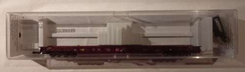 Fleischmann 5271 HO Rolling Road low floor wagon and Herpa Lorry