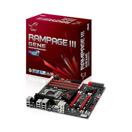 Ultimate gaming motherboard - Asus Rampage III gene
