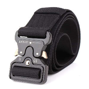 Tactical Belts Men's Nylon Web Metal Buckle Army Military Combat Survival Belt