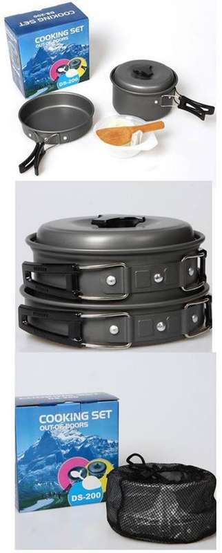 8pcs/Set Outdoor Camping Cookware
