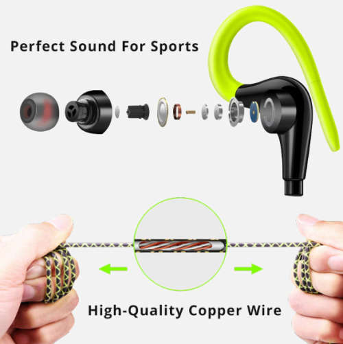 KST GYM EARPHONES