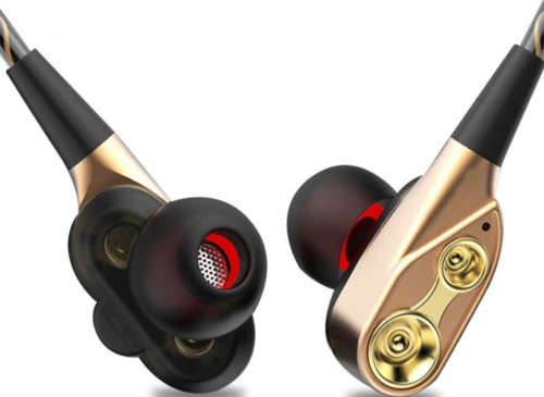 Rovtop bass dual driver Earphones