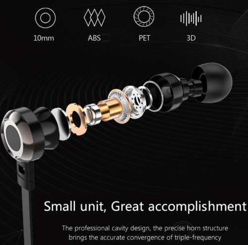 BLACK MUSTTRUE PROFESSIONAL EARPHONES