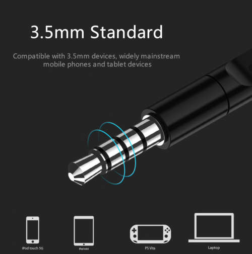 BLACK MUSTTRUE PROFESSIONAL EARPHONES