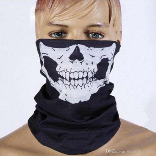 MOTORCYCLE SKULL BANDANA