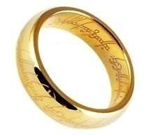 Exquisite! 18K Yellow Gold Plated 6mm Ring - Size 7 (N 1/2)