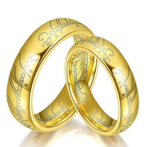 Exquisite! 18K Yellow Gold Plated 6mm Ring - Size 7 (N 1/2)