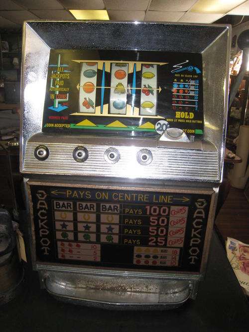 Jackpot Coin Operated Slot Machine