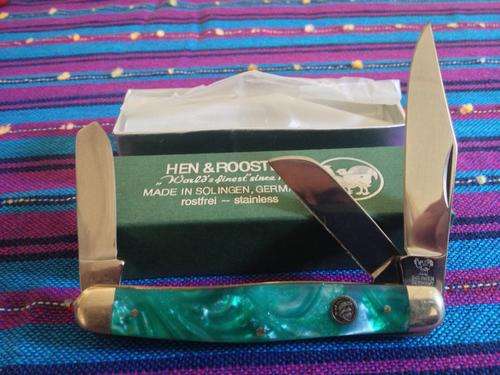 Hen&Rooster Emerald Coast Stockman folder Solingen