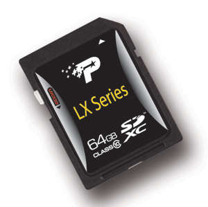 Patriot 64GB Secure Digital SDXC Class 10 Signature Line Series