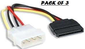 Sata Power Cable - 3 Pack