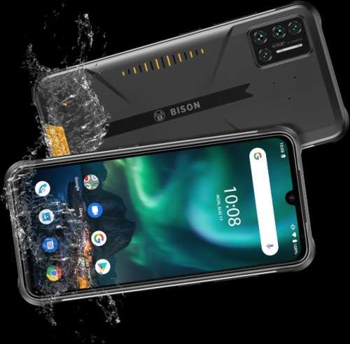 UMIDIGI BISON Rugged Phone, 6GB+128GB IP68/IP69K Waterproof Shockproof 5000mAh 48mp camera Dual sim