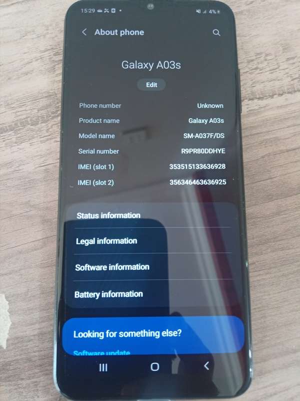 Samsung Galaxy A03S 32gb 3gb dual sim SM-A037F/DS