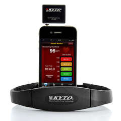 Chest Belt Wireless Heart Rate Monitor for iPhone 4S 5 Android Smartphone HRM
