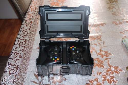 2 XBOX 360 Consoles 250 GB SLIM CONSOLES WITH 10+ GAMES, 5 CONTROLLERS AND OTHER ACCESSORIES