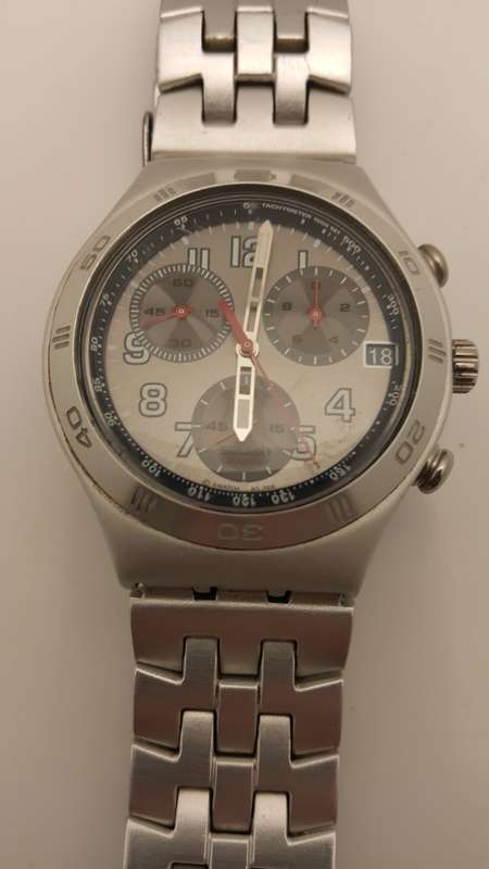 Swatch Irony Aluminium - Water resistant Mens Watch SECOND HAND
