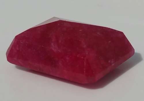 ***AKM - 14.66CT RUBY RED OCTAGON SILLIMANITE / FIBROLITE SRI-LANKA***