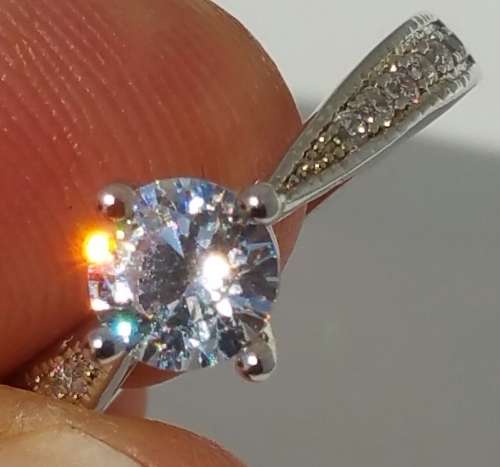 ***AKM -1 x RING SIZE 16.48MM / L SOLITAIRE 100% COSTUME FASHION JEWELLERY***