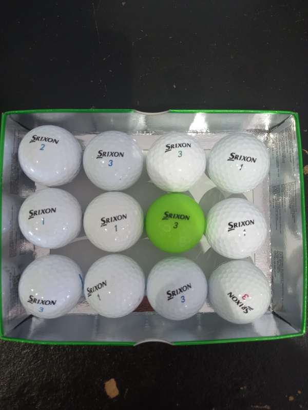 12 X Srixon Variety Pack + Springbok Braai Tong (New)