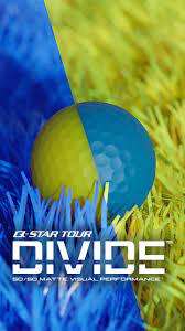 6 X NEW Srixon Q - Star  Divide ( Orange/Yellow)+ 1 X NEW Srixon Q - Star Divide (Blue/Yellow)