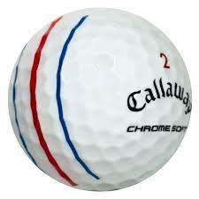 12 X  Variety Golf Ball Pack  + 50 X Golf Tees + NEW Callaway Soft X LS Triple Track 2023 Model
