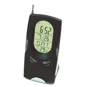 Digital Alarm Clock + Calendar + Thermometer+ FM Radio