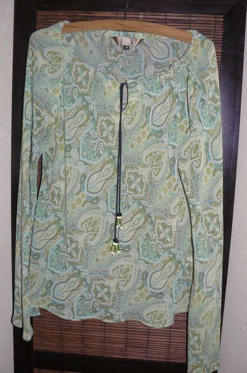 Chiffon LTD paisley print top - size 34