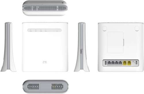 ZTE 4G Wireless Router MF286R - White
