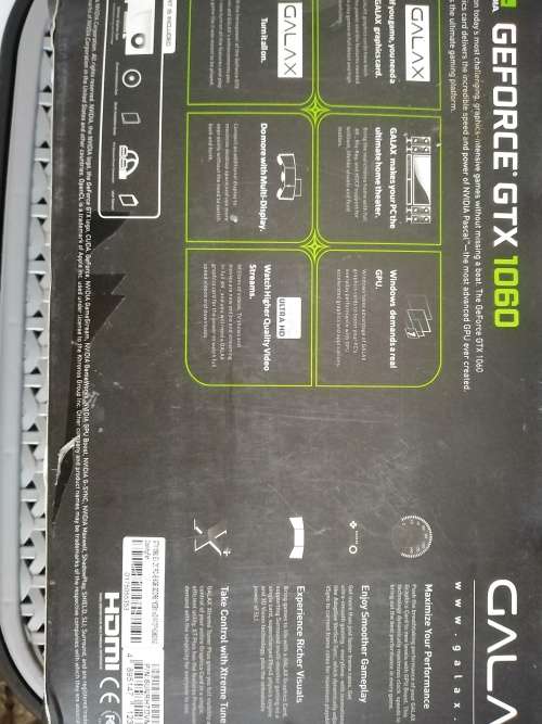 Galax GTX 1060 EXOC 6Gb GDDR6