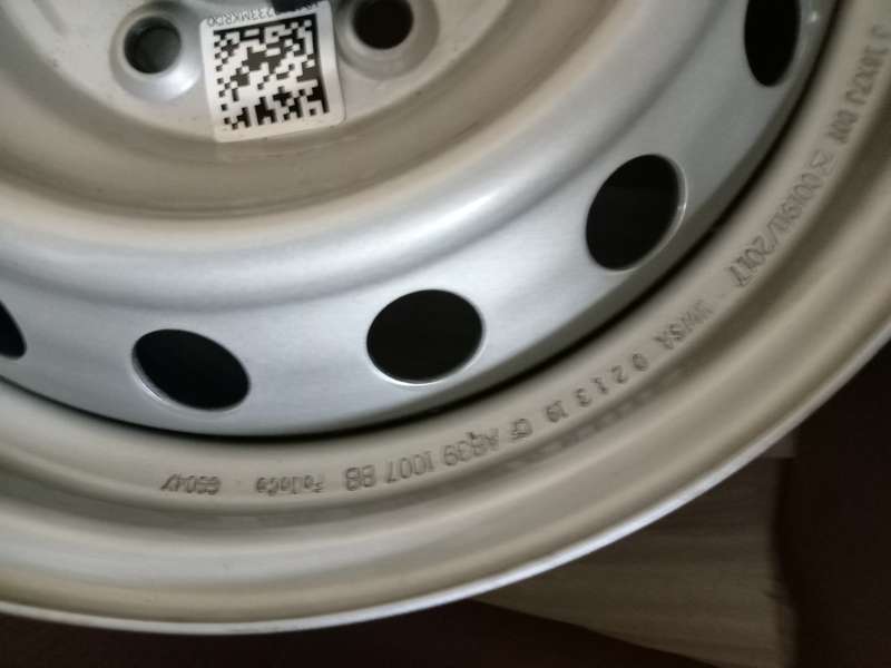 16` Ford Ranger Rim (all 3x rims) - J16x7J
