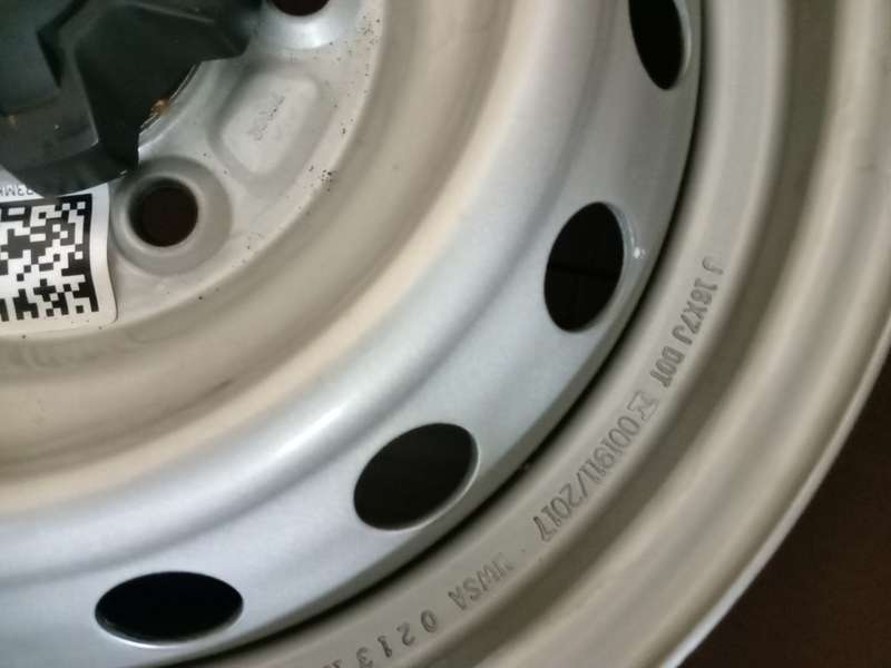 16` Ford Ranger Rim (all 3x rims) - J16x7J