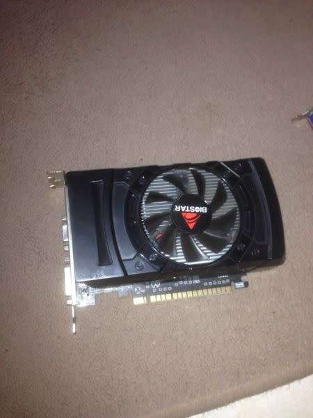 Biostar 1GB GT630 Graphics Card 128bit DDR3 HDMI DVI VGA