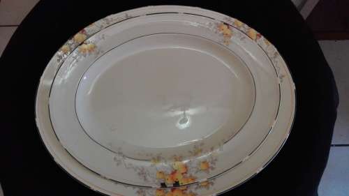 2 Stunning Crown Ducal serving plates